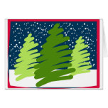 Abstract Tree 2 Greeting Card