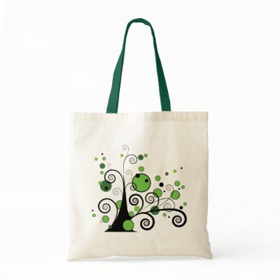 Abstract Tree Canvas Bag by earthdayshirtsgifts