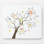 Abstract Tree Mouse Pad