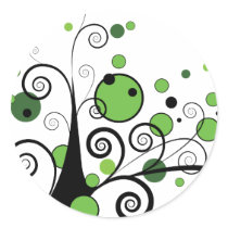 Abstract Tree Sticker