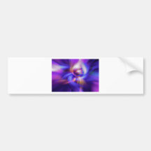 abstract twirls 1.jpg bumper sticker