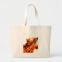 Abstract Violin Art Bags