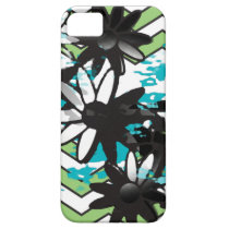 Abstract  Water Garden Chevron Pattern casemate cases