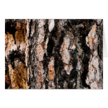 Abstract Wood Cards