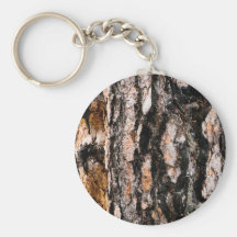 Abstract Wood Key Chains