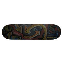 Abstract Worlds Skateboard