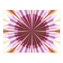 Abstract Wrinkled Paper Postcard