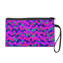 Abstract Wristlet Clutches
