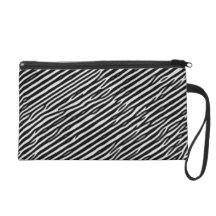 Abstract Wristlet Purse