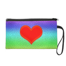 Abstract Wristlet Purses
