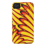 abstract yellow sunflowers iPhone 4 Case-Mate casemate cases