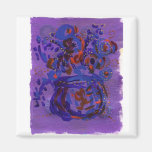 AbstractFlowers Refrigerator Magnets