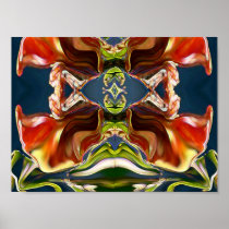 Abstraction Of The Frog Prince Print