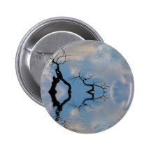 Abstraction Water Pin
