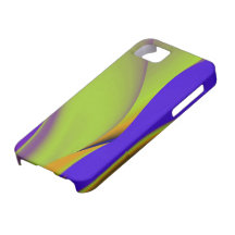 abstractly dans yellow purple coques iPhone 5