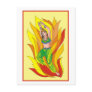 Abtract Goddess Postcard