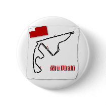 Abu Dhabi GP Circuit Pinback Button