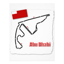 Abu Dhabi GP Circuit Custom Letterhead