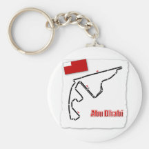 Abu Dhabi GP Circuit Key Chain