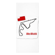 Abu Dhabi GP Circuit Rack Card Template