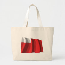 Abu Dhabi Waving Flag Canvas Bag
