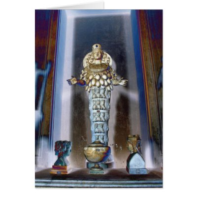 Abundance: Goddess Diana of Ephesus Greeting Cards by moonrisings