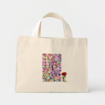 Abundance of sweet love for valentines day canvas bag