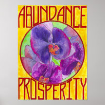 Abundance & Prosperity Posters