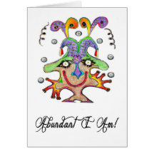 Abundant I Am! - Inspirational Card