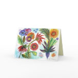 Abundant Zinnias Greeting Card