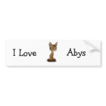 Aby Caricature Bumper Stickers
