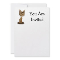 Aby Caricature Personalized Invitation
