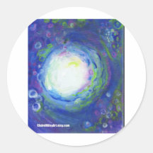 abyss round stickers