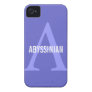 Abyssinian Monogram Design Iphone 4 Covers