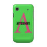 Abyssinian Monogram Design Samsung Galaxy Cover