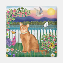 Abyssinian (red 18) - Garden-Shore Magnets
