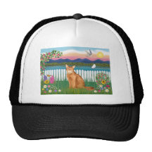 Abyssinian (red 18) - Garden-Shore Mesh Hat