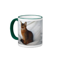Abyssinian Ruddy Female Cat Mugs