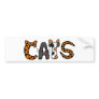 AC- Cool Cats Bumper Sticker