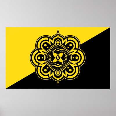 AC Flag Print by Libertymaniacs