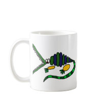 AC- Funky Crocodile Art Mug