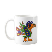AC- Mexican Style Colourful Eagle Mugs