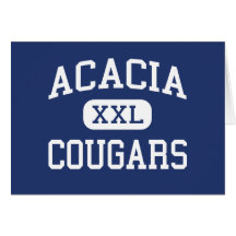 Acacia Cougars Middle Hemet California Cards