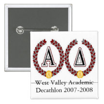 acadec2, West Valley Academic Decathlon 2007-2008 Button