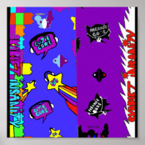 academy rainbow poster