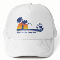 Acapulco Mexico Mesh Hats