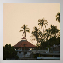 Acapulco palms print