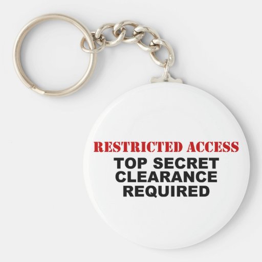 Accès restreint porte-clefs