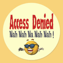 Access Denied stickers