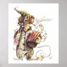 AcCiDeNt ArT 'Clowns Of A Different Nature' Poster
